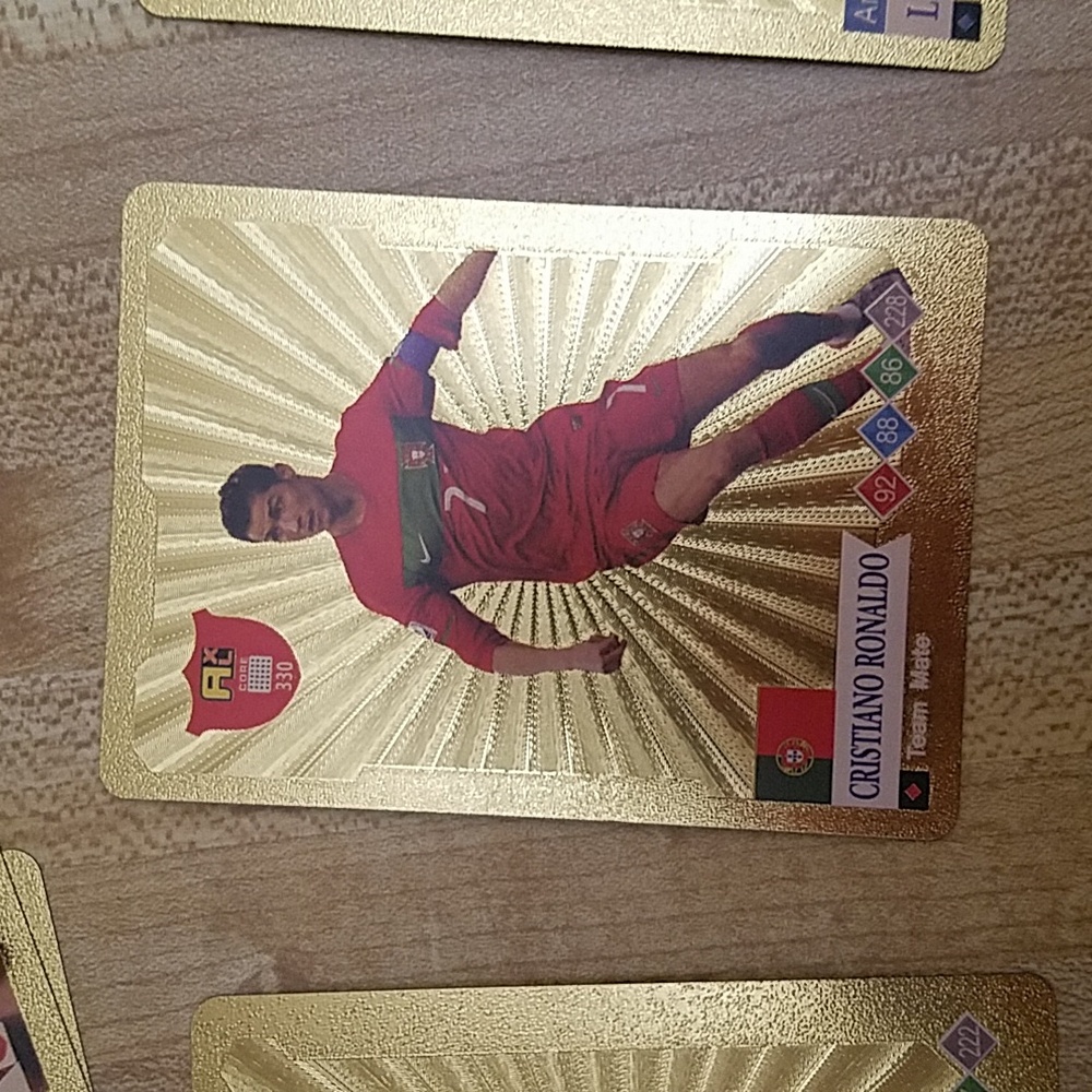 World football stars card - Picture 2 of 5